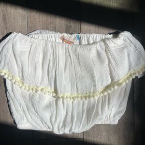 Vintage Havana cream Textured Top